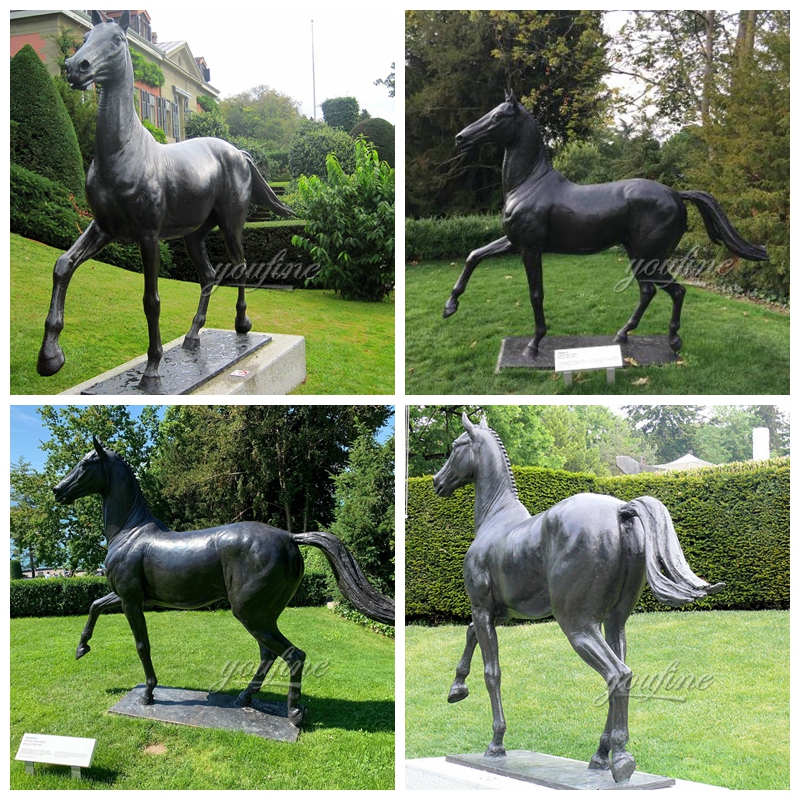 bronze horse