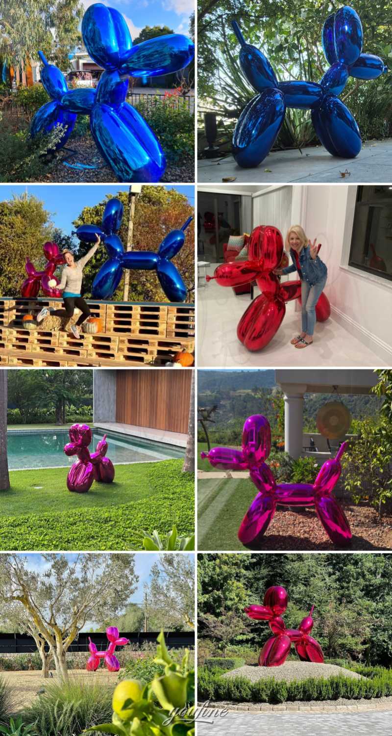 different balloon dog sculpture feedback
