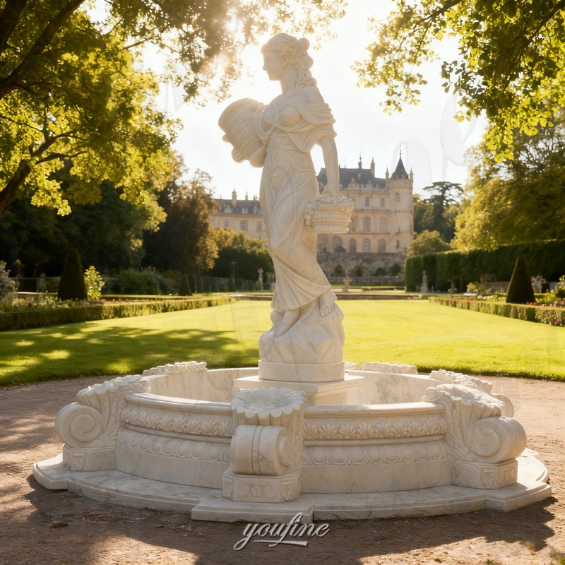 lady water fountain
