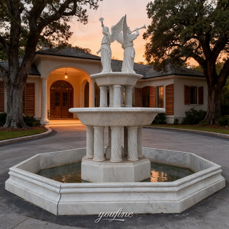 Marble Angel Fountain