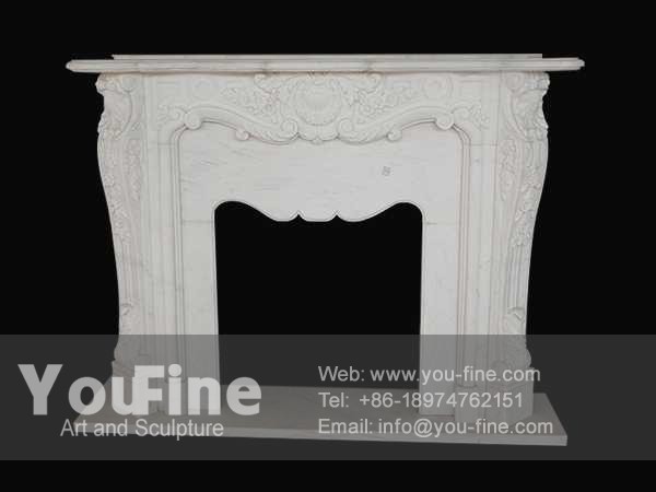 marble fireplace