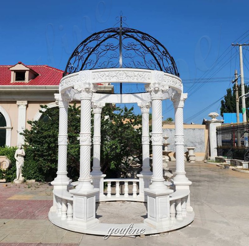 marble pillar pavilion