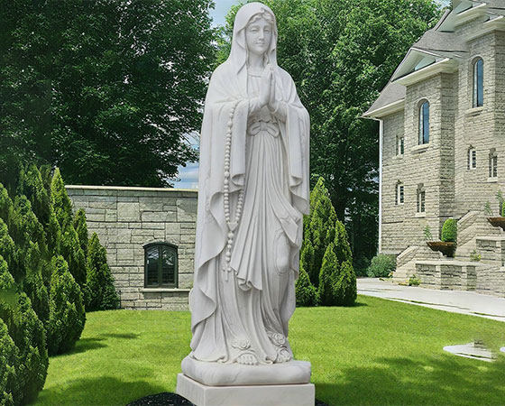 Our Lady of Lourdes statue (6)