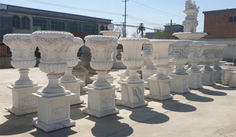 outdoor marble planter (19)
