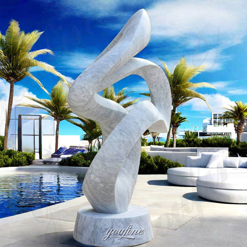contemporary marble abstract sculpture (4)