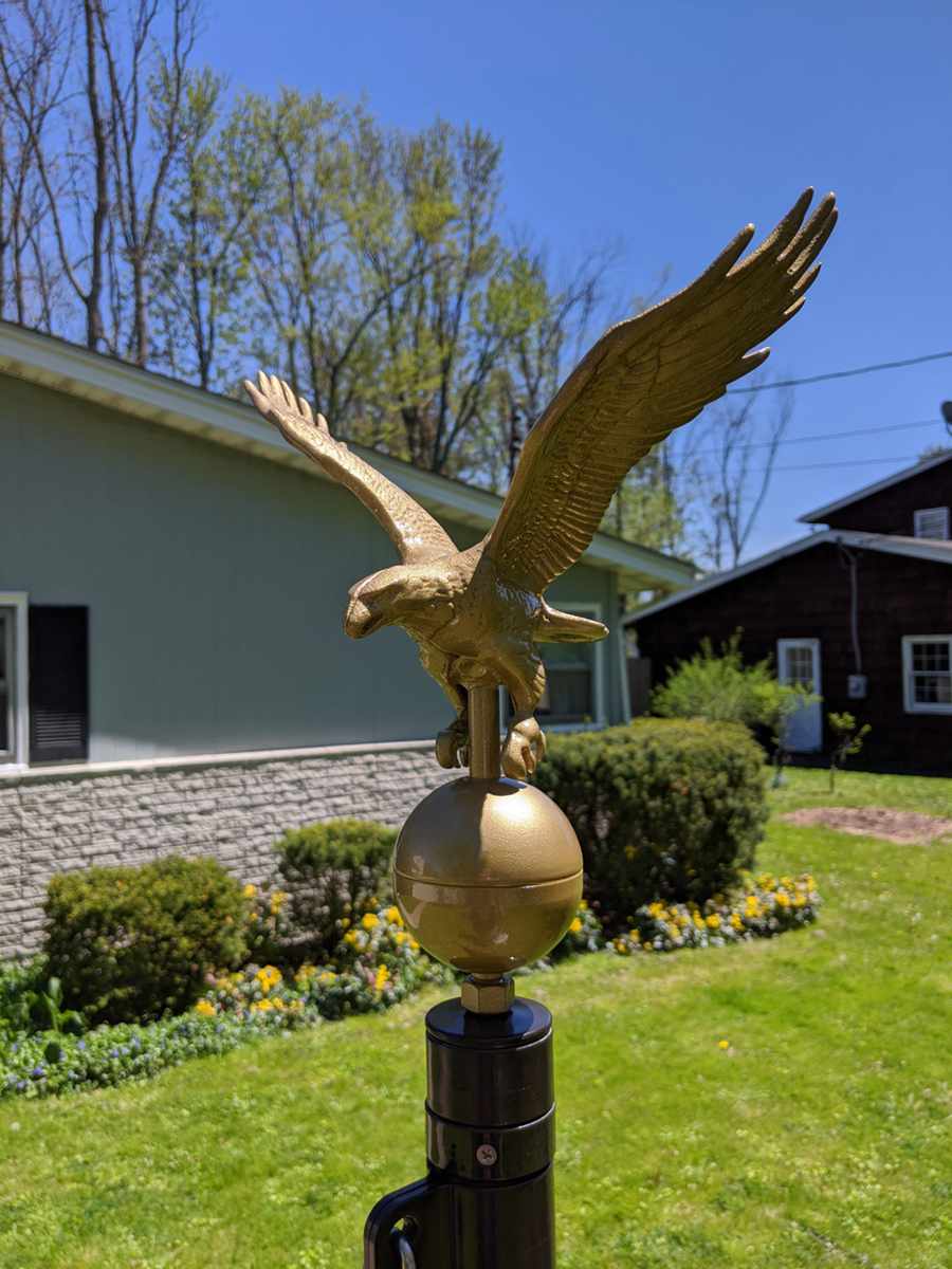 Bronze Eagle Sculpture1