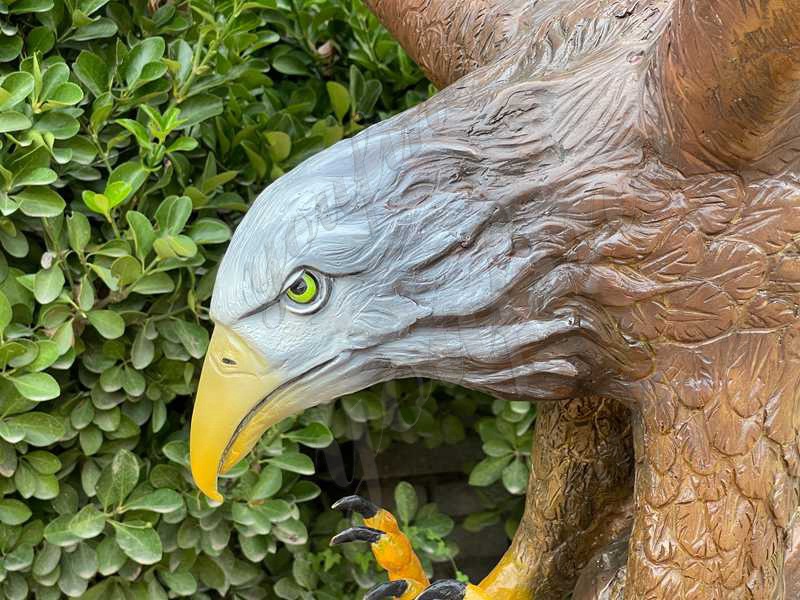 bronze eagle statue (3)