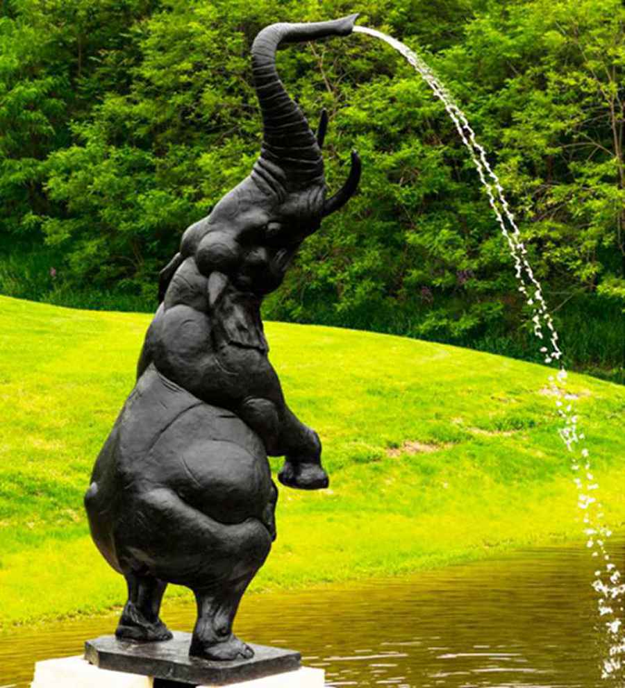 bronze elephant sculpture (5)