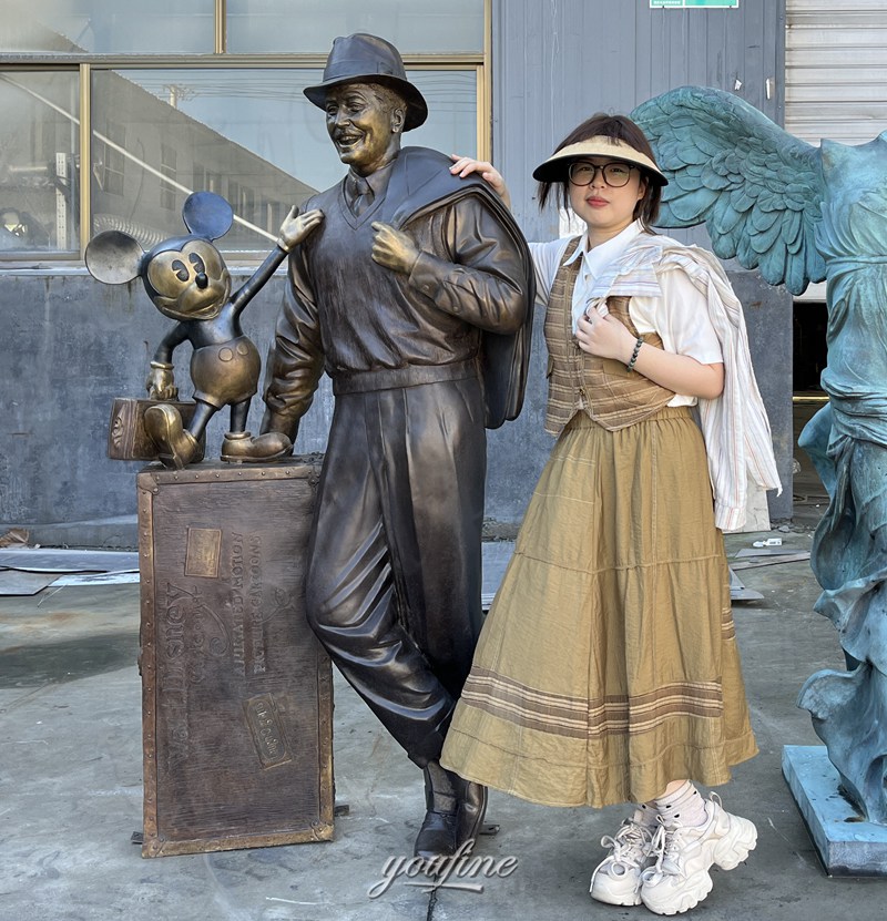 bronze Storyteller Statue
