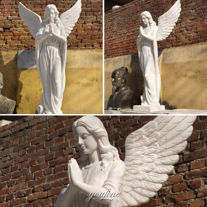 cemetery angel statues detail