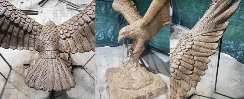 eagle clay model