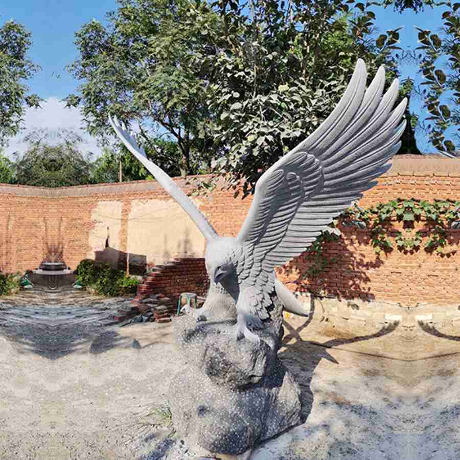 gray marble eagle (2)