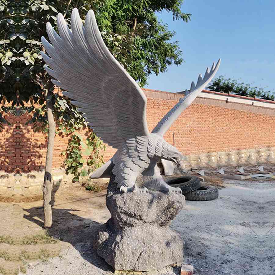 gray marble eagle (3)