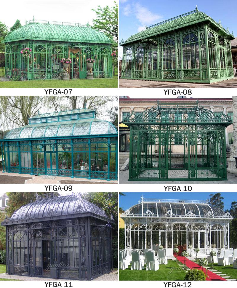 greenhouse design for wedding decor for sale