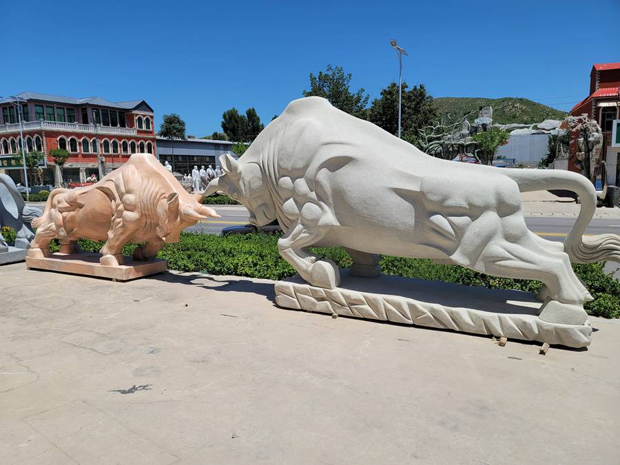 marble bull statue (4)