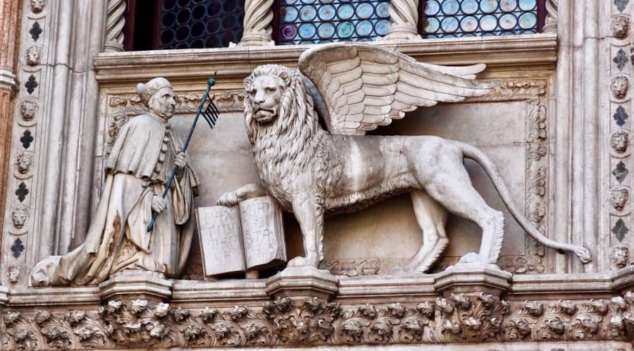 What Does a Winged Lion Symbolize?