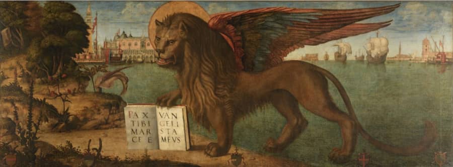 What Does a Winged Lion Symbolize?