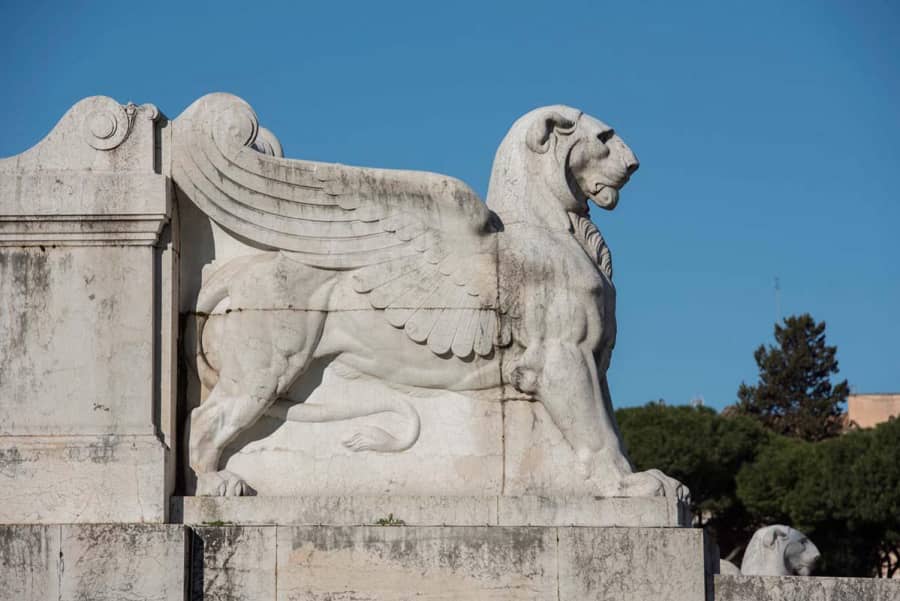 What Does a Winged Lion Symbolize?