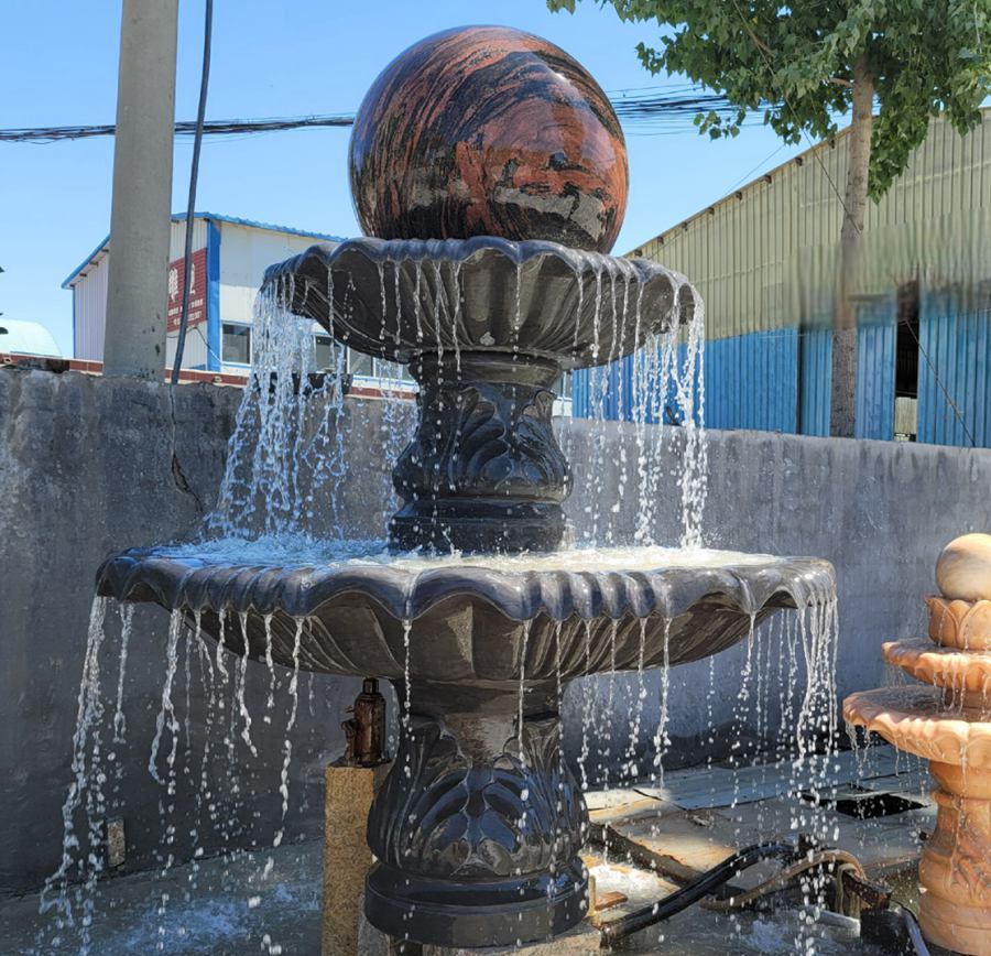 Floating Sphere Fountain (1)