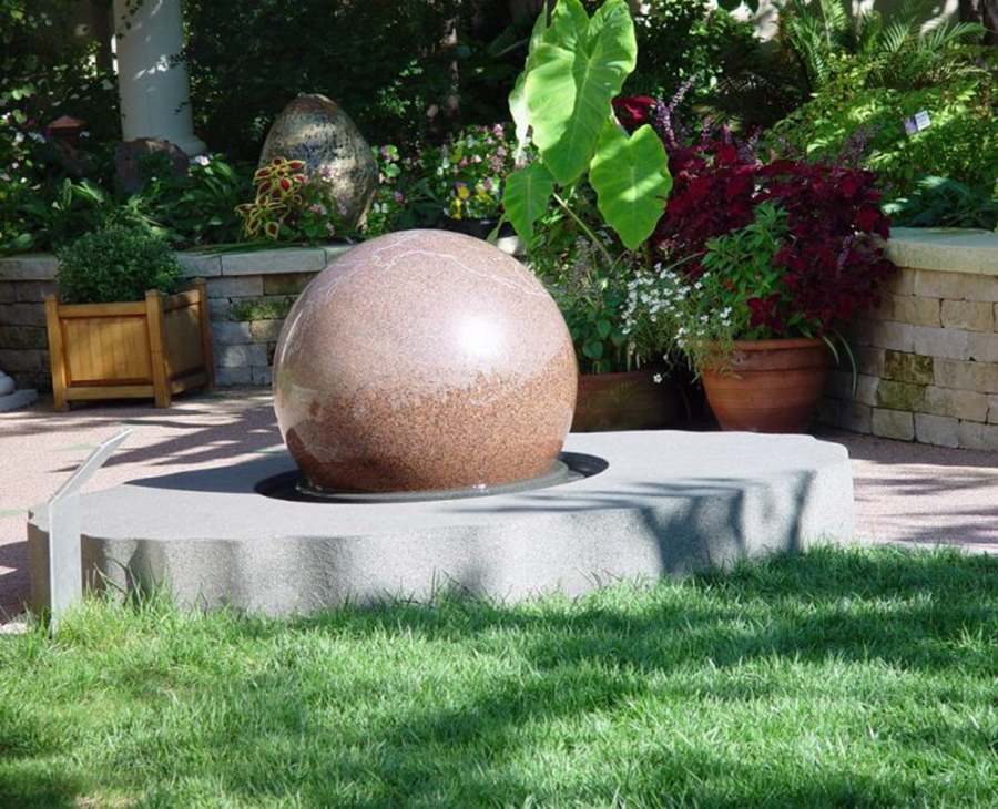 Floating Sphere Fountain (2)
