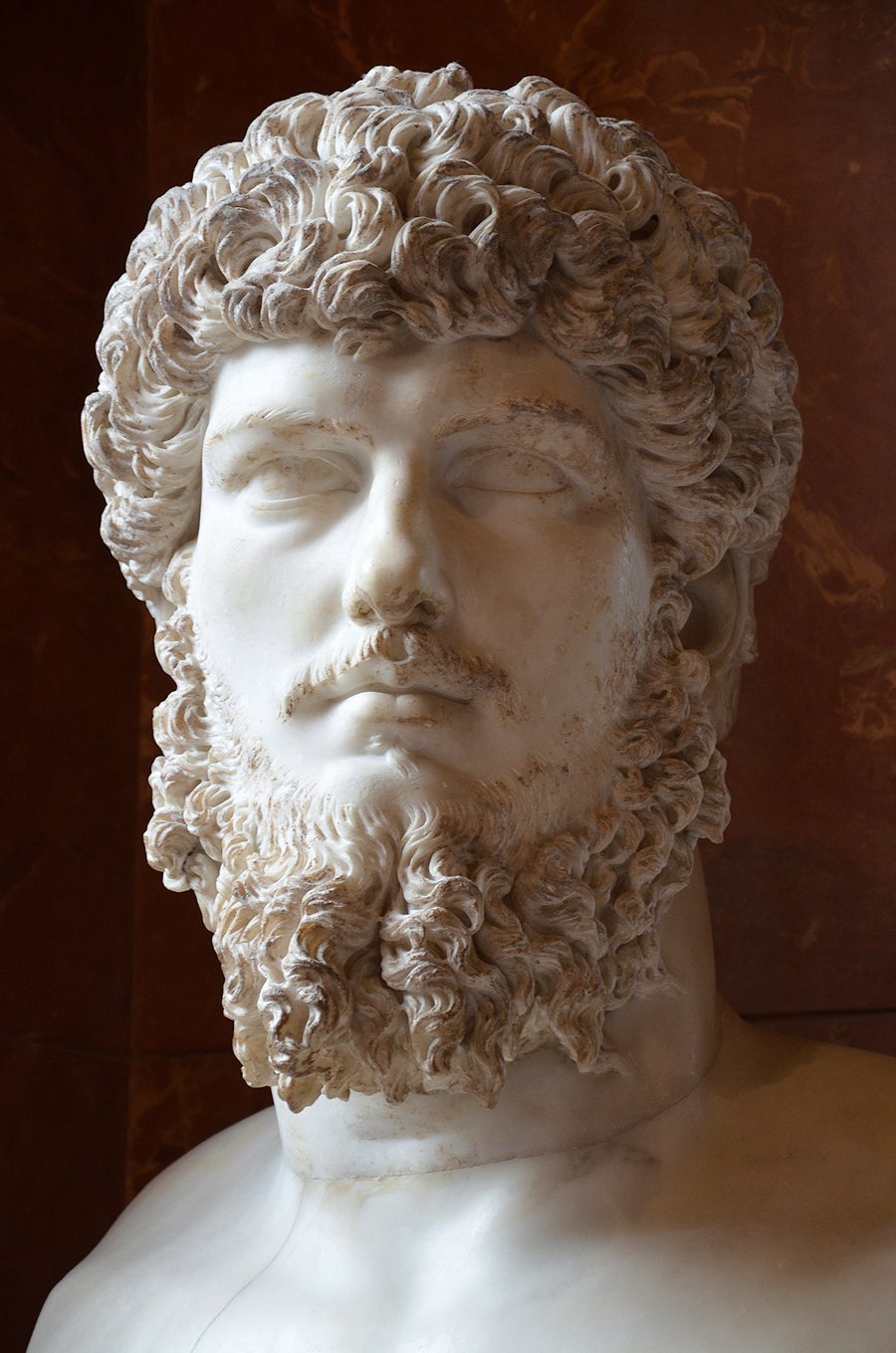 Marble Bust of Lucius Verus (2)