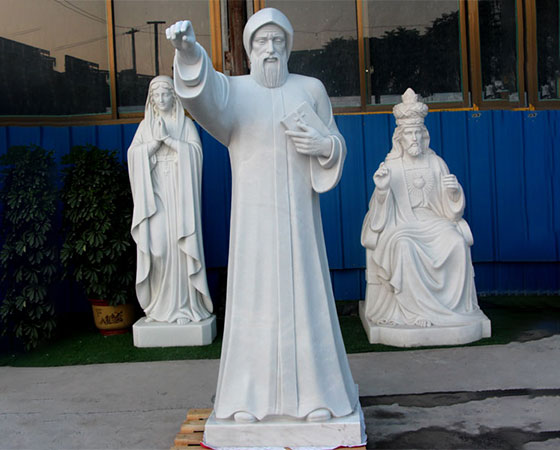 Marble St. Charbel Statue (3)