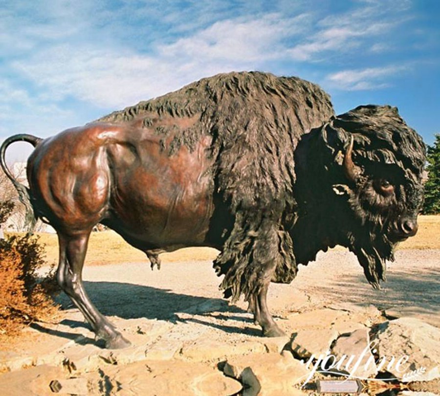 bison sculpture