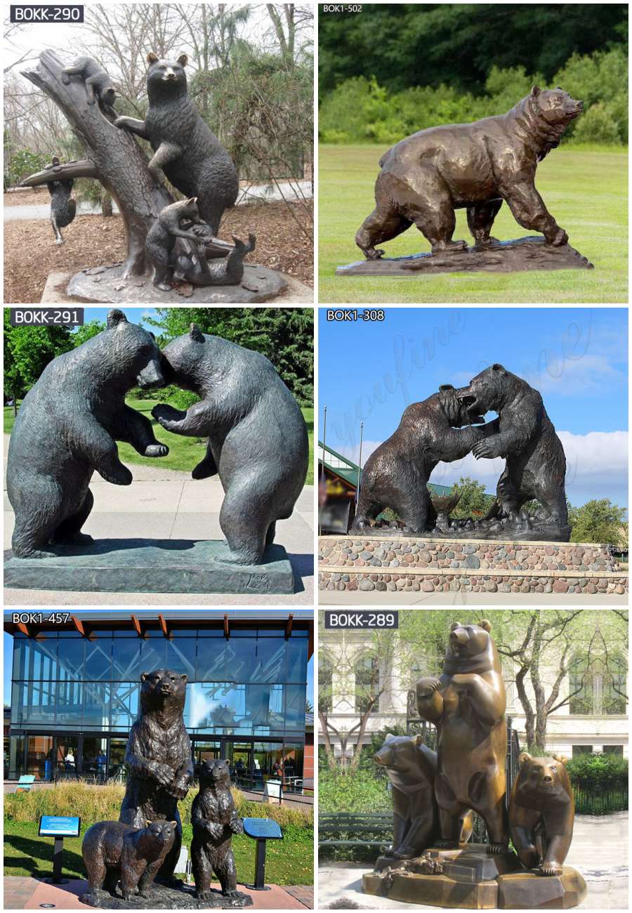 bronze bears