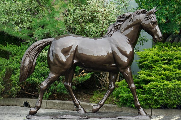 bronze-horse