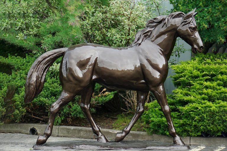 bronze-horse