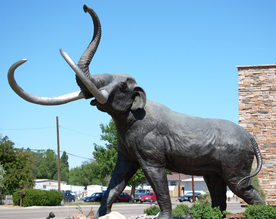 mamut de bronz