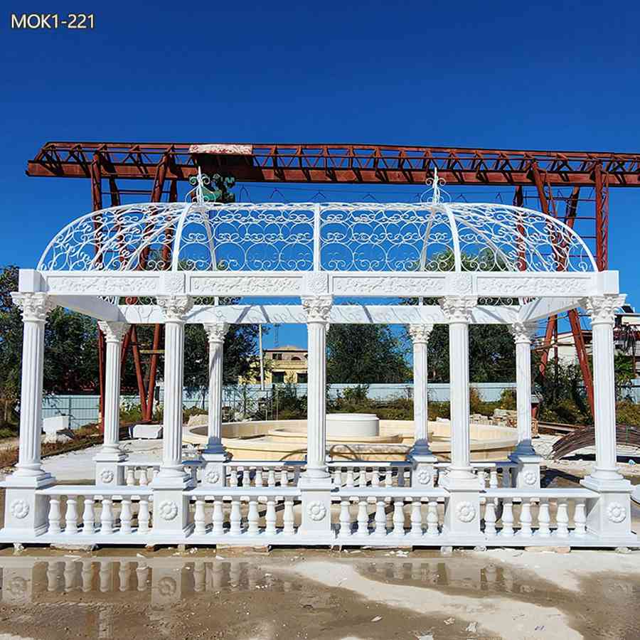 large marble gazebo (4)