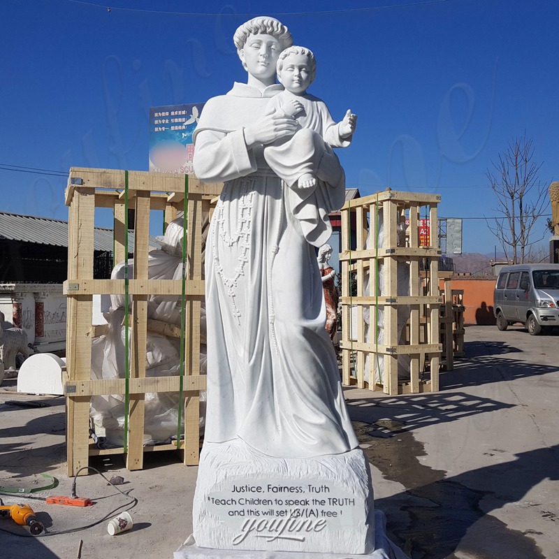 life size St Anthony statue outdoor