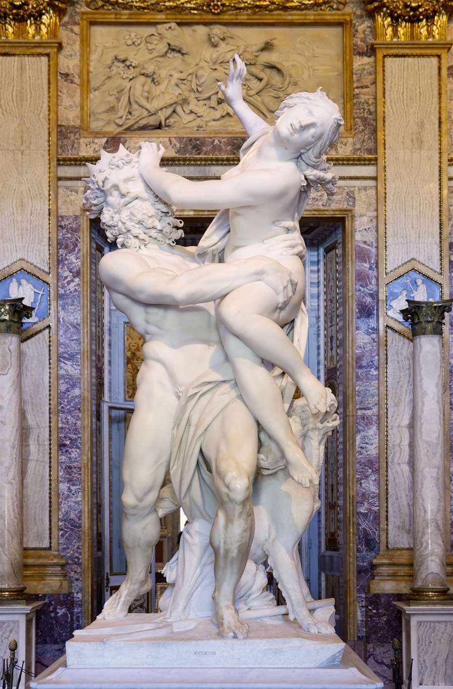 marble The Rape of Proserpina statue for sale (3)