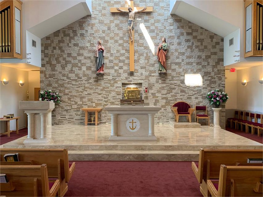 marble altar design for church (7)