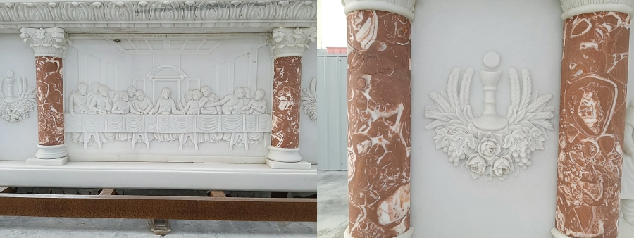 marble altar design for church