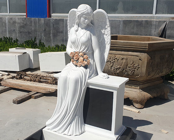 marble angel tombstone (1)