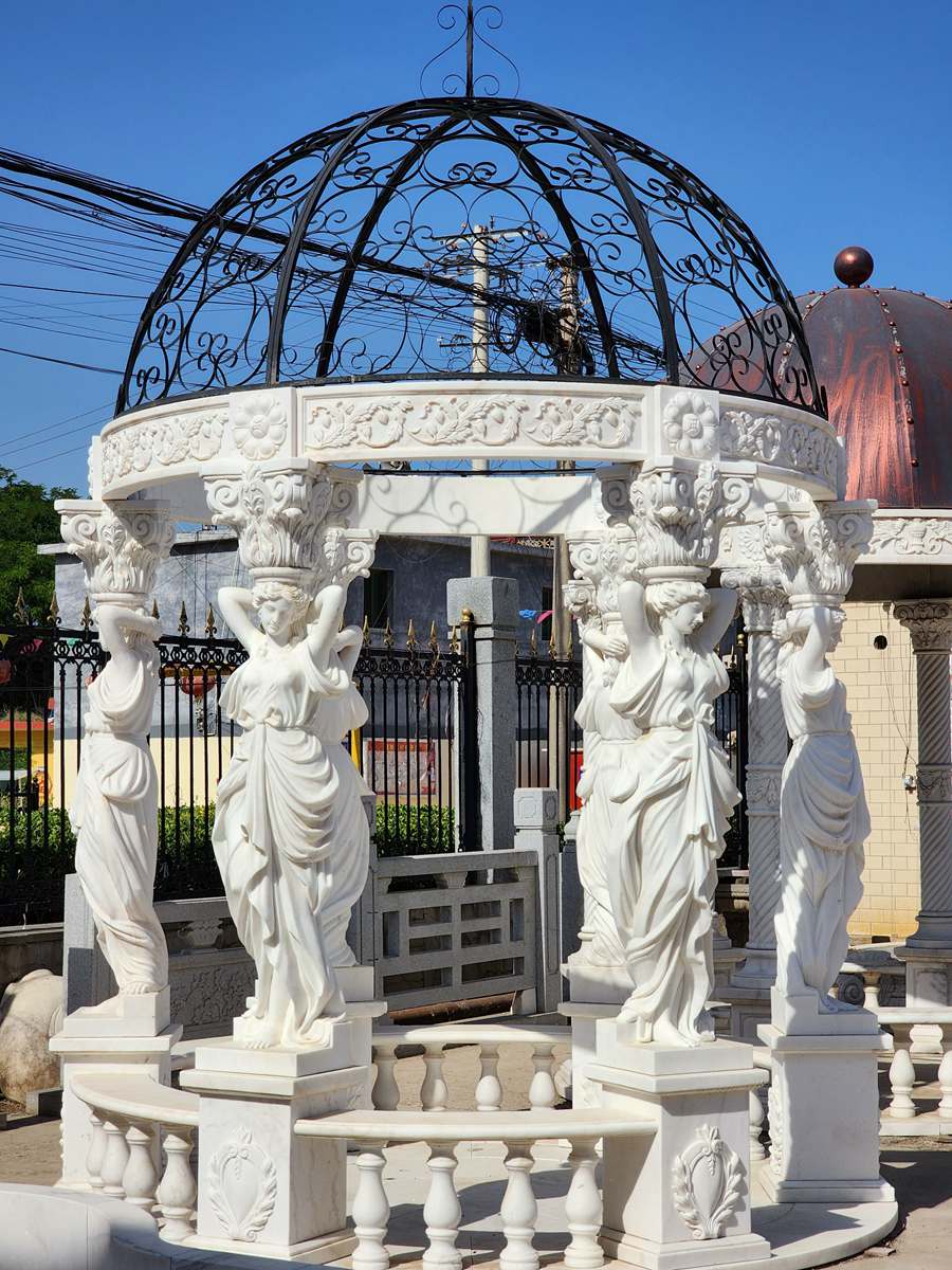 marble column gazebo (1)