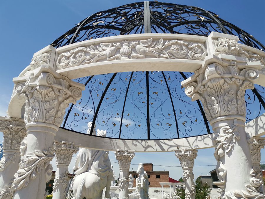 marble column gazebo (10)