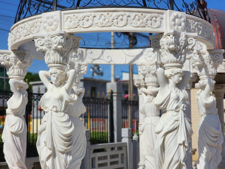 marble column gazebo (2)