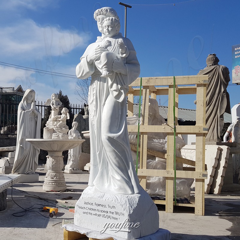 marble St Anthony statue outdoor