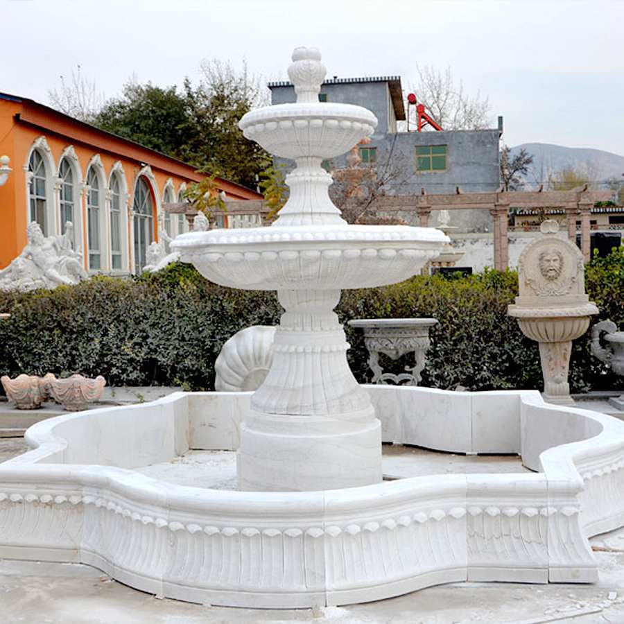 marble tiered fountain2