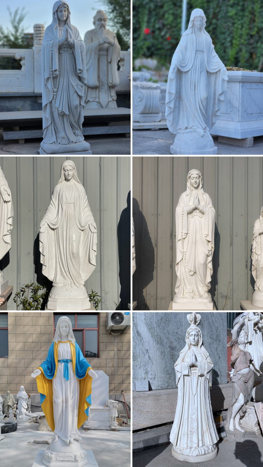 marble virgin mary statue for sale (4)