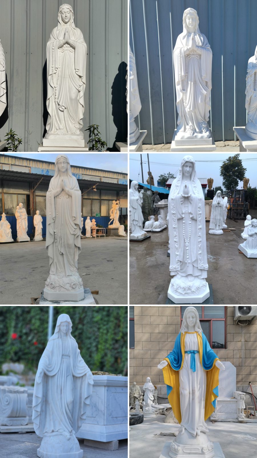 marble virgin mary statue for sale (5)