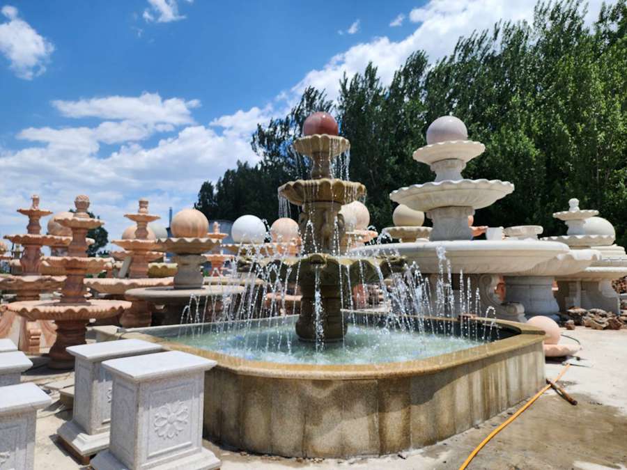 marble water fountain (1)