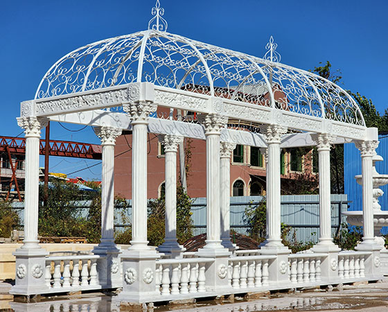 white marble gazebo (3)