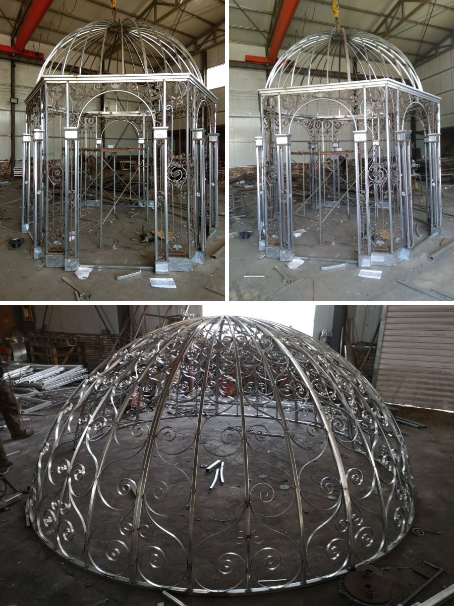 wrought iron gazebo for wedding4