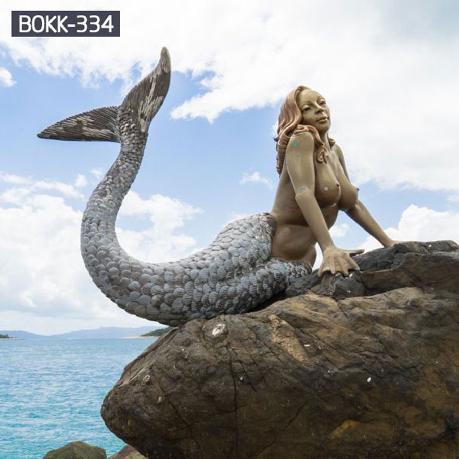 bronze mermaid statue for sale (1)