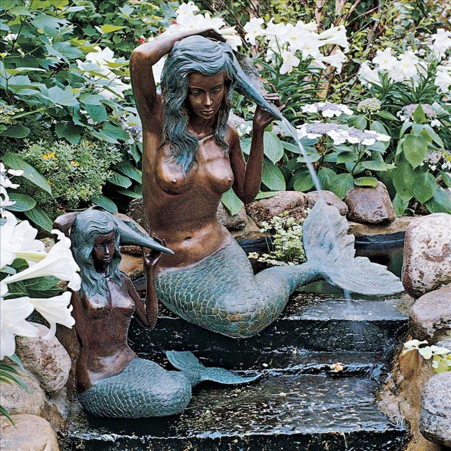 bronze mermaid statue for sale (2)