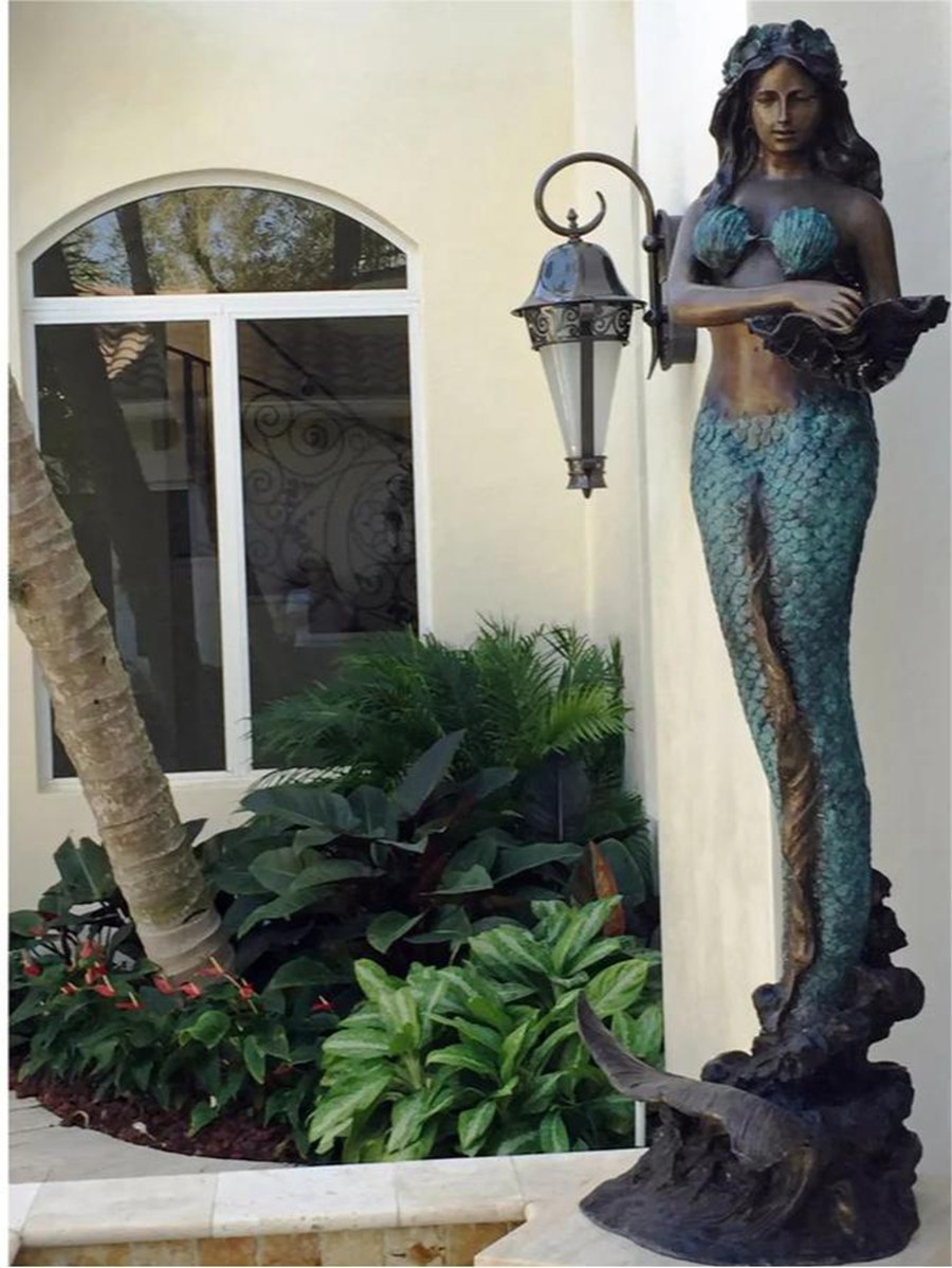 bronze mermaid statue for sale (3)